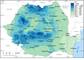 Durchschnittlicher jährlicher Niederschlag in Rumänien von 1961 bis 2020